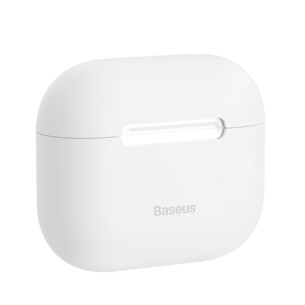 Чехол для наушников Baseus Apple Airpods 3 Super Thin Silicone Case White