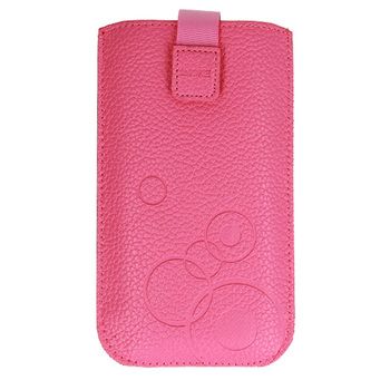 Чехол универсальный карман iLike Universal Leather Pocket Case XL Fuchsia