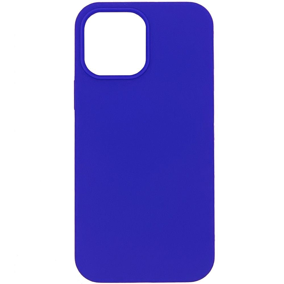 Tagakaaned Evelatus Apple Evelatus iPhone 13 Pro Max Premium Soft Touch Silicone Case Dark Blue