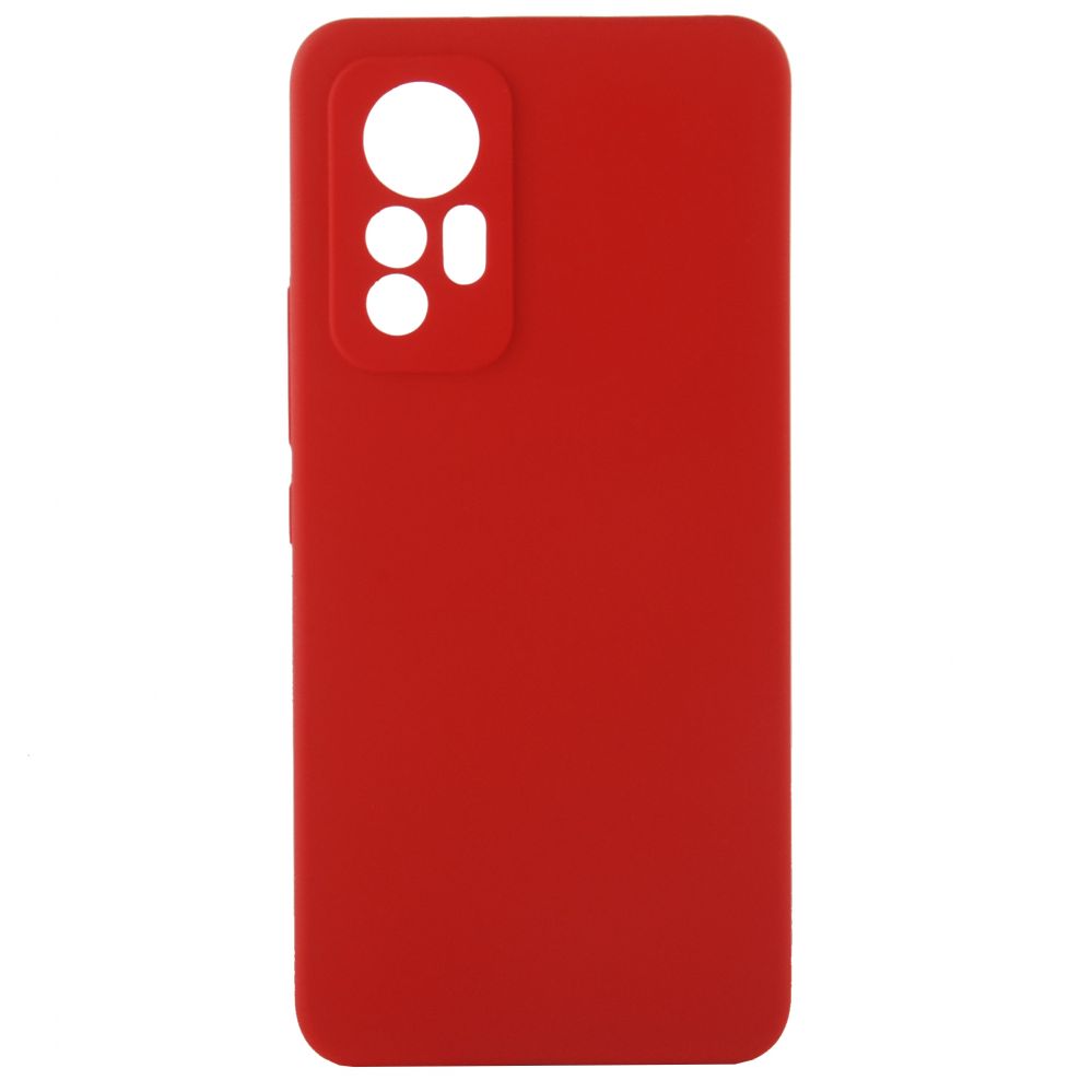 Чехол на заднюю панель Evelatus Xiaomi 12 Pro Premium Soft Touch Silicone Case Red