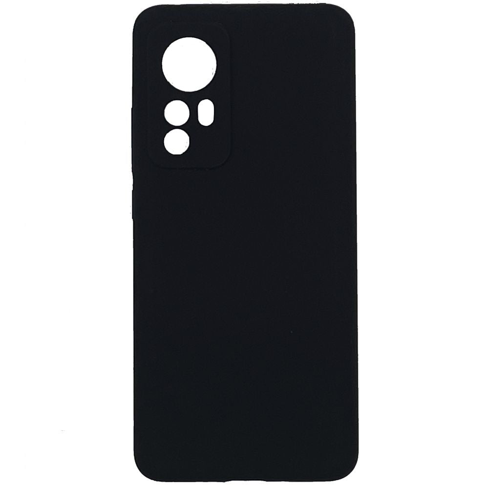Tagakaaned Evelatus Xiaomi 12/12X Nano Silicone Case Soft Touch TPU Black