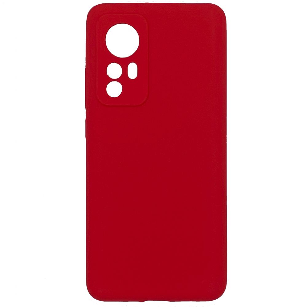 Back panel cover Evelatus Xiaomi 12/12X Nano Silicone Case Soft Touch TPU Red