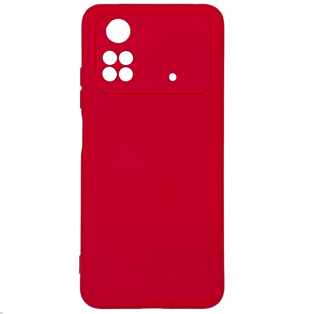 Чехол на заднюю панель Evelatus Xiaomi Poco X4 Pro 5G Nano Silicone Case Soft Touch TPU Red