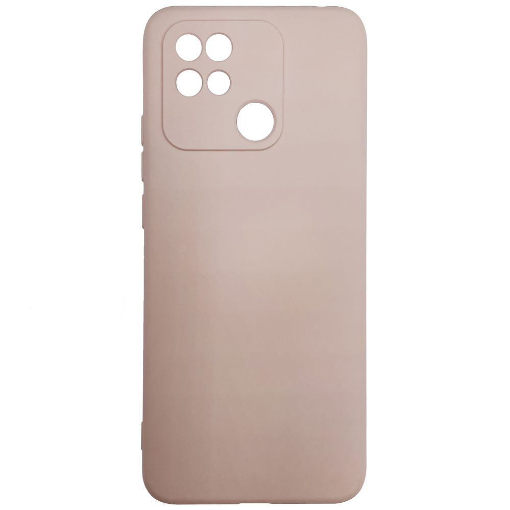 Back panel cover Evelatus Xiaomi Redmi 10C / C40 Nano Silicone Case Soft Touch TPU Beige