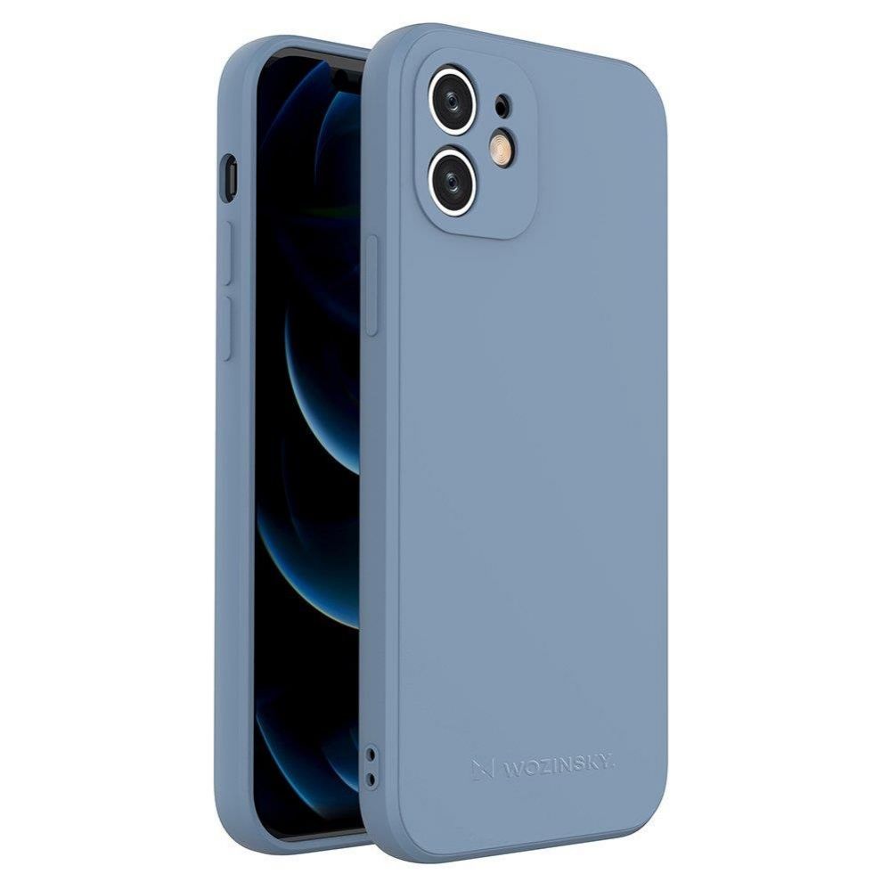 Back panel cover Wozinsky Apple iPhone XS Max Silicone Case Blue