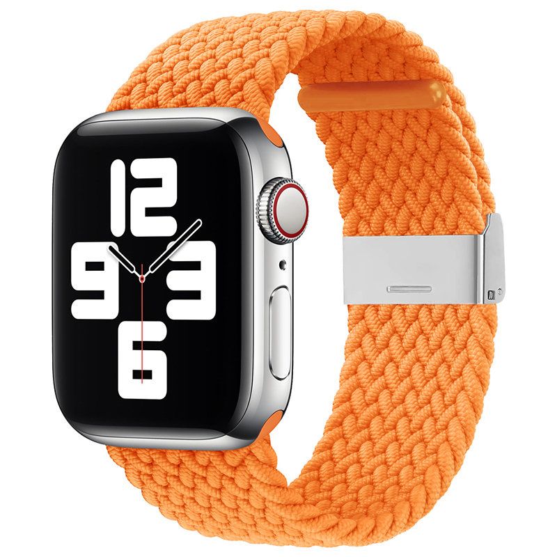 Ремешок iLike Apple Watch 38/40/41mm Braided Fabric Strap Orange