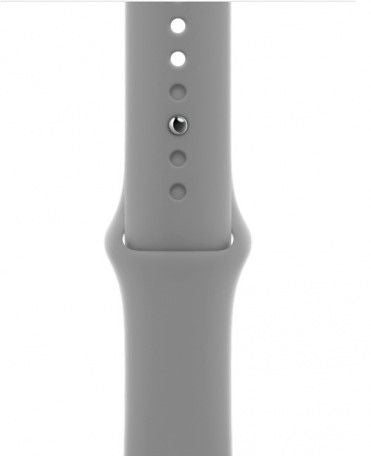 Strap Just Must Universal JM LIQUID SILICONE case for Apple watch band 42/44/45 Light Gray