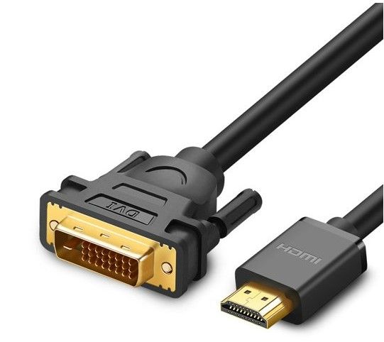 Üleminek iLike  Ugreen cable HDMI - DVI 4K 60Hz 30AWG cable 1m Black