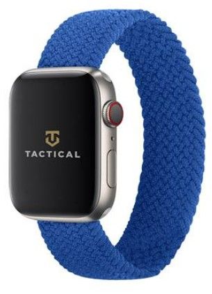 Rihm Tactical  Braided String Band for Watch 1/2/3/4/5/6/7/SE 42/44/45mm size M Blue