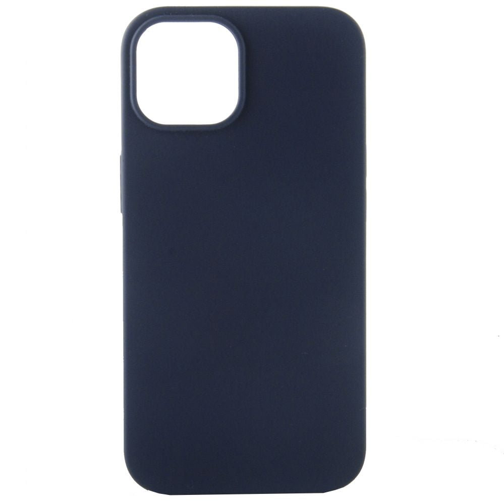 Back panel cover Evelatus Apple iPhone 14 6.1 Premium Soft Touch Silicone case Midnight Blue