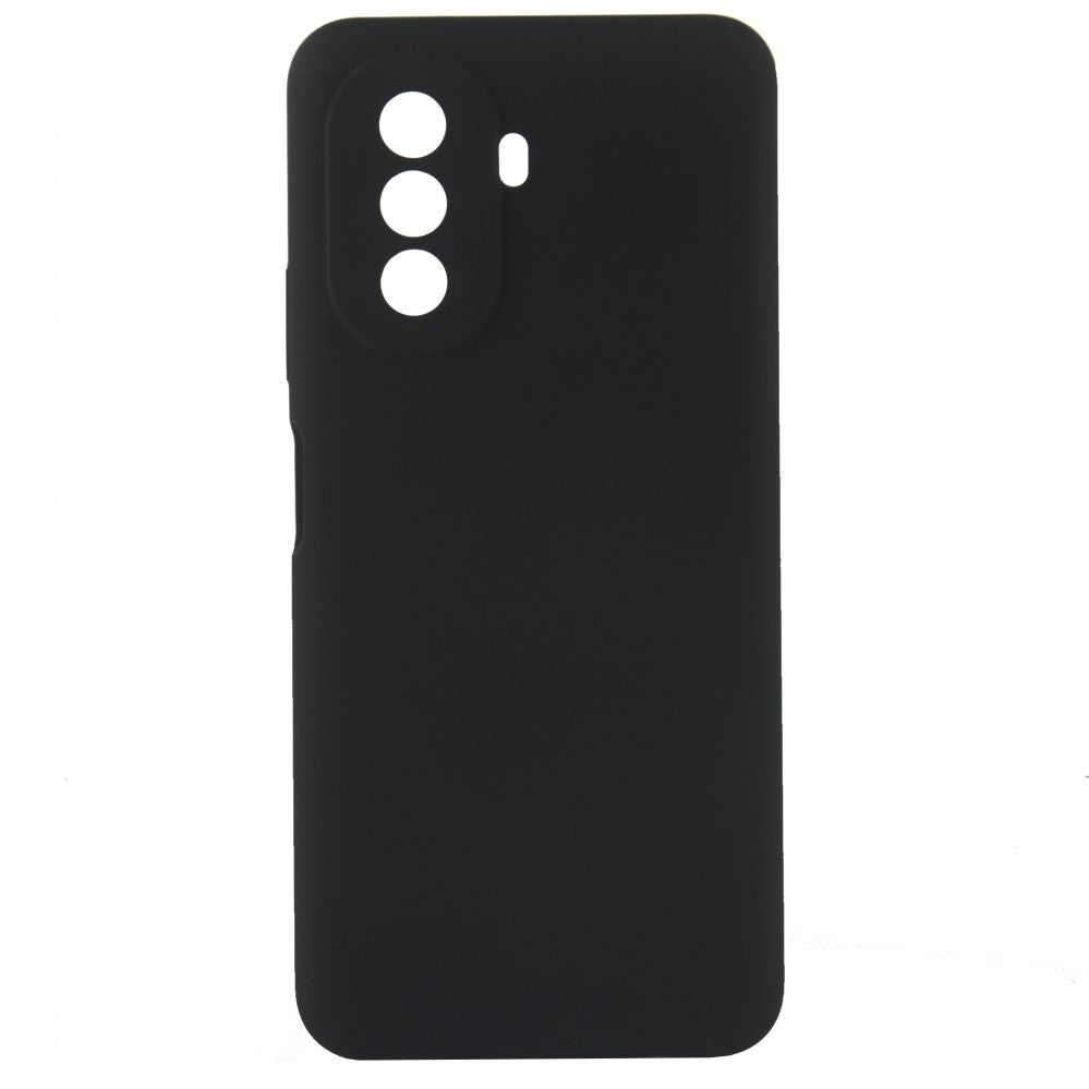 Tagakaaned Evelatus Huawei Nova Y70 Nano Silicone Case Soft Touch TPU Black