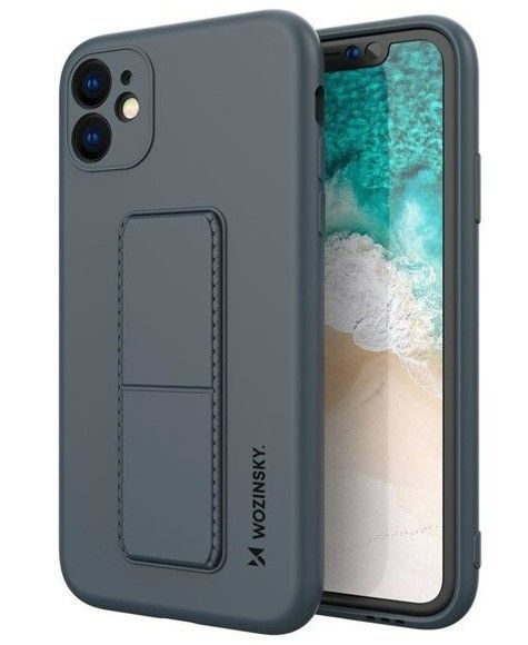 Чехол на заднюю панель iLike Samsung Galaxy A22 5G Kickstand Case Silicone Stand Cover