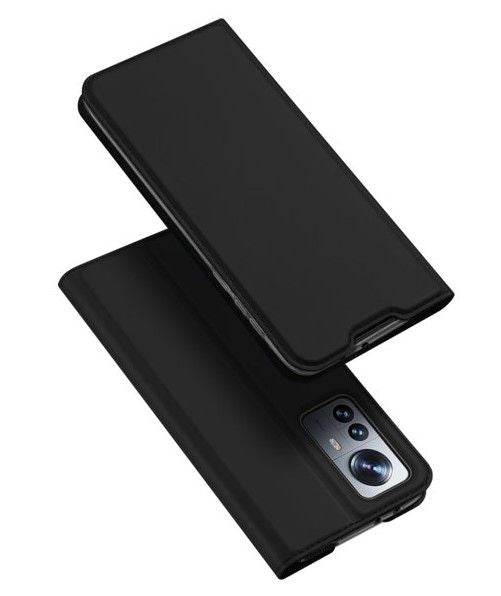 Kaaned - kaaned Dux Ducis Xiaomi 12 Pro / Skin Pro Holster Cover Flip Black