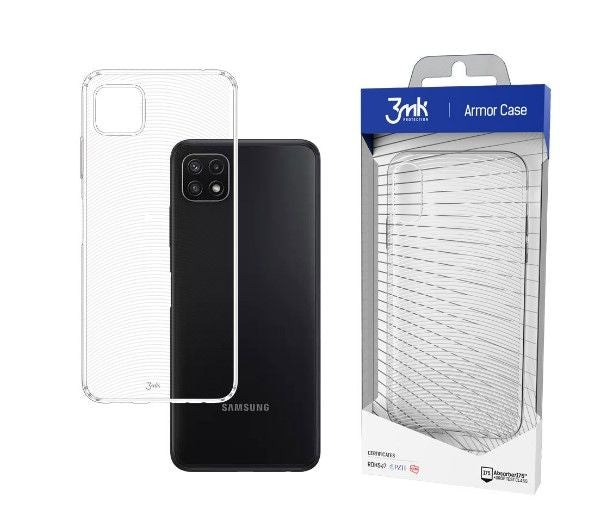 Back panel cover 3MK Samsung Galaxy A22 5G  Armor Case Transparent