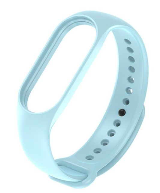 Strap iLike  Smart Band 7 strap bracelet bracelet silicone Light Blue