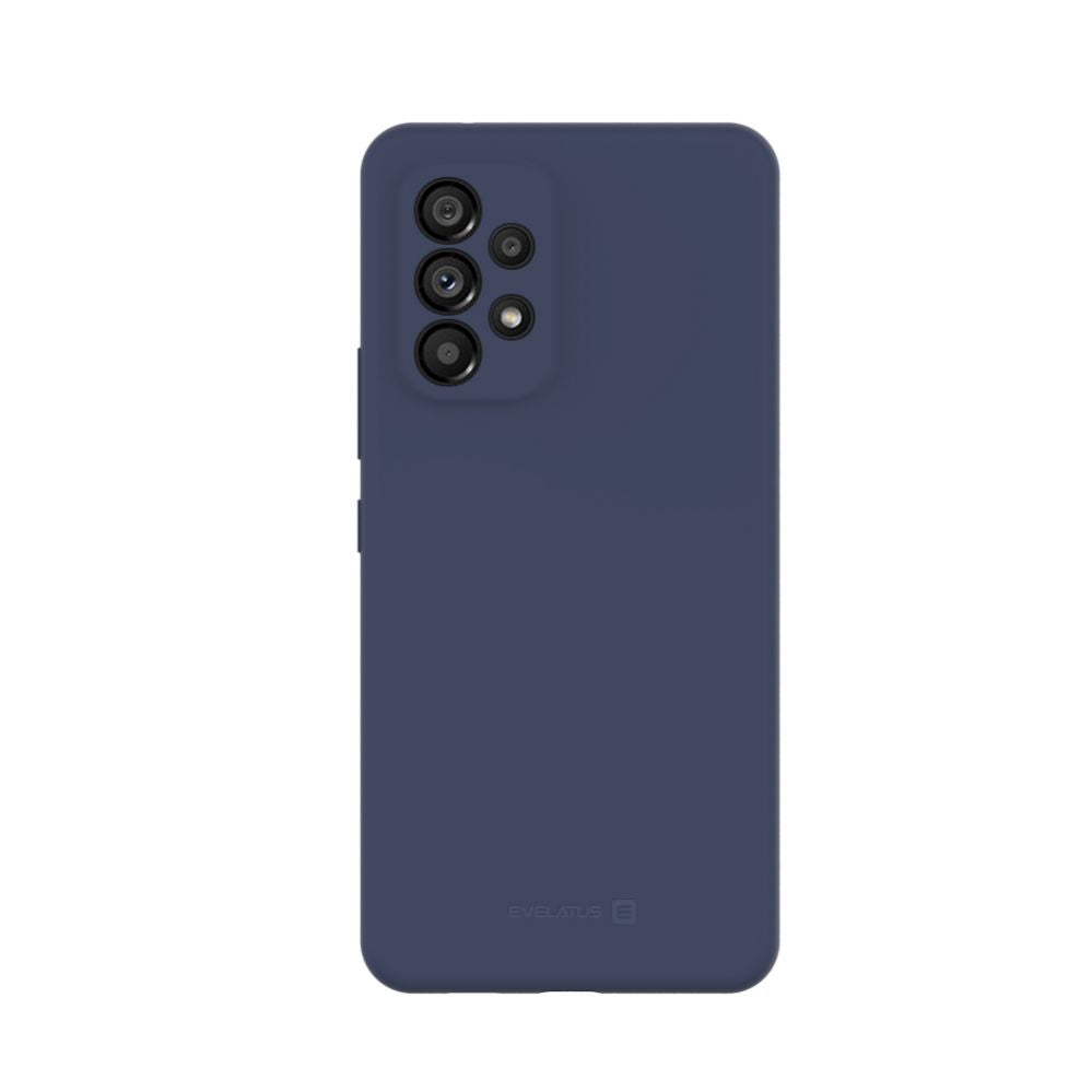 Чехол на заднюю панель Evelatus Samsung Galaxy A53 5G Premium Soft Touch Silicone Case Midnight Blue