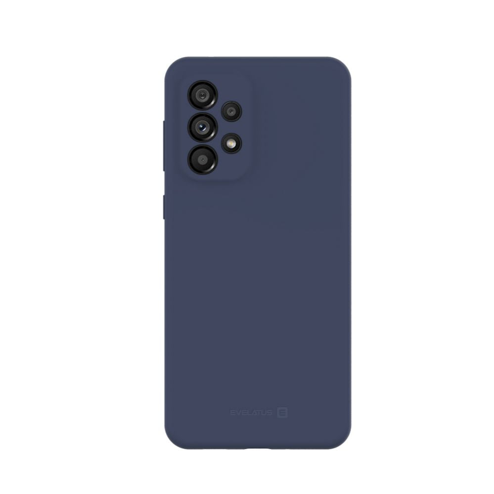 Tagakaaned Evelatus Samsung Galaxy A33 5G Premium Soft Touch Silicone Case Midnight Blue