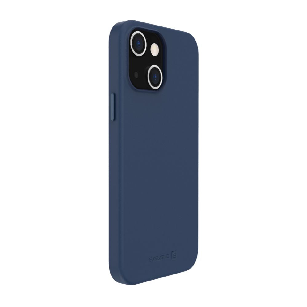 Tagakaaned Evelatus Apple iPhone 14 Plus Genuine Leather Case with MagSafe Blue