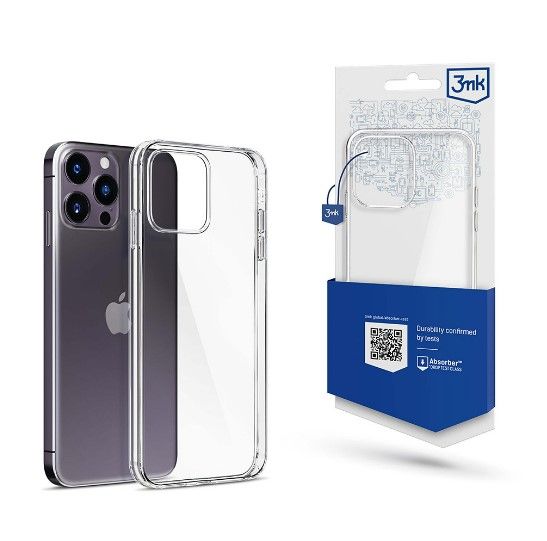 Чехол на заднюю панель 3MK Apple iPhone 14 Pro Clear Case Transparent