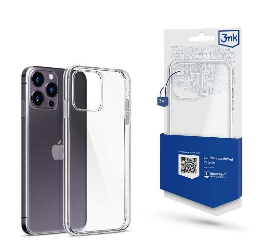 Tagakaaned 3MK Apple iPhone 14 Pro Max Clear Case Transparent