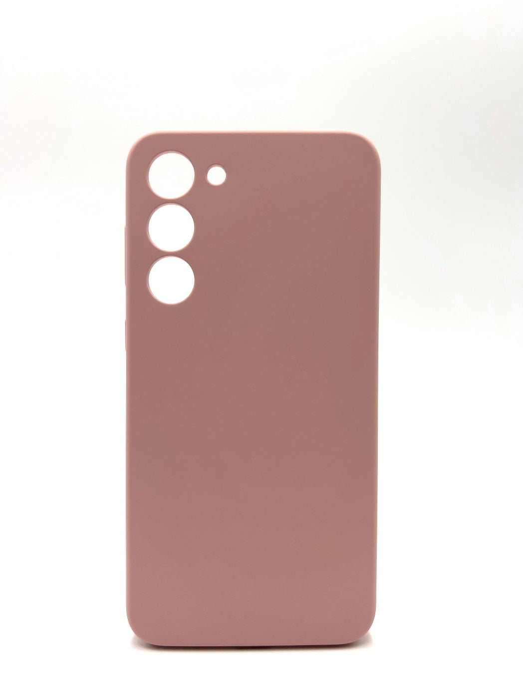 Back panel cover Evelatus Samsung Galaxy S23 Premium Soft Touch Silicone Case Beige