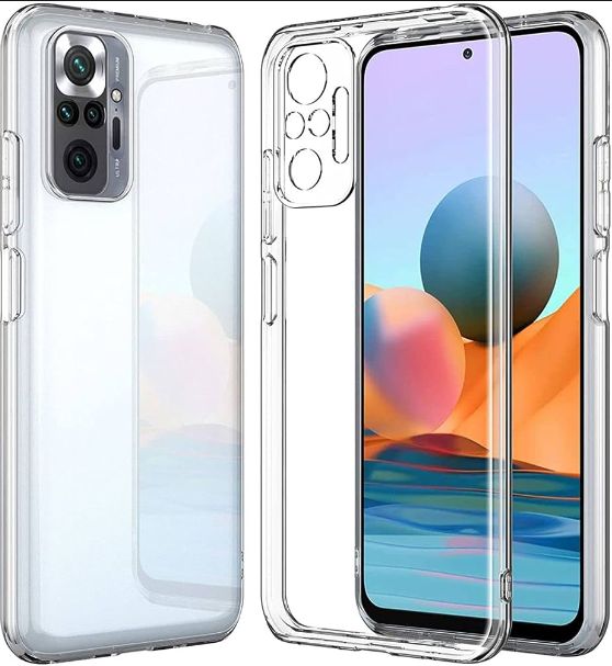 Tagakaaned Evelatus Xiaomi Redmi 11 Prime 5G Clear Silicone Case 1.5mm TPU Transparent
