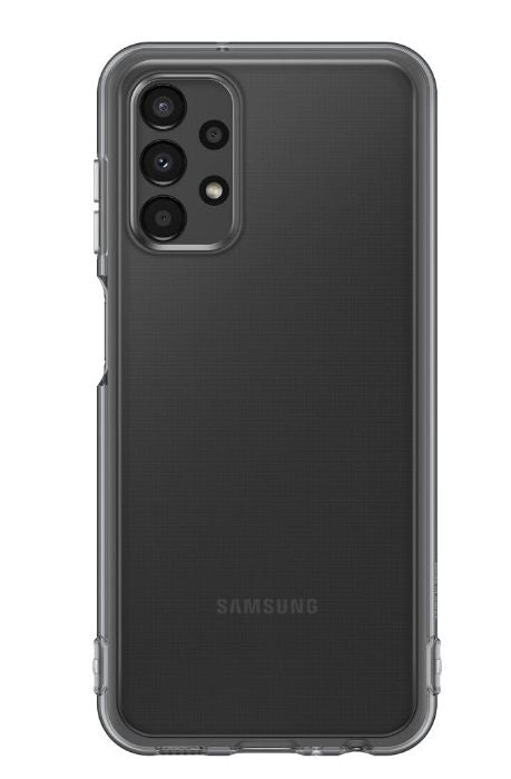 Back panel cover Samsung - Galaxy A13 5G Soft Clear Cover Transparent Black