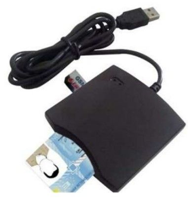 Üleminek Transcend  SMART CARD READER USB PC/SC Black