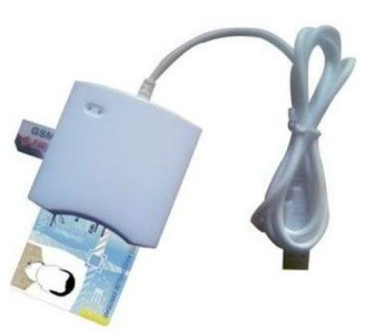 Переходник Transcend  SMART CARD READER USB PC/SC N68 White