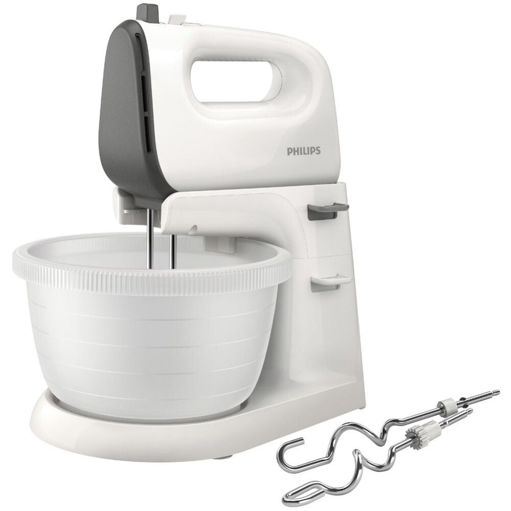 Mikserid ja blenderid Philips  Mixer  Viva Collection HR3745/00 Mixer with bowl, 450 W, Number of speeds 5, Turbo mode, White