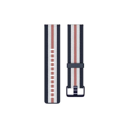 Rihm Fitbit  Versa-Lite Woven Hybrid Band, large, navy/pink
