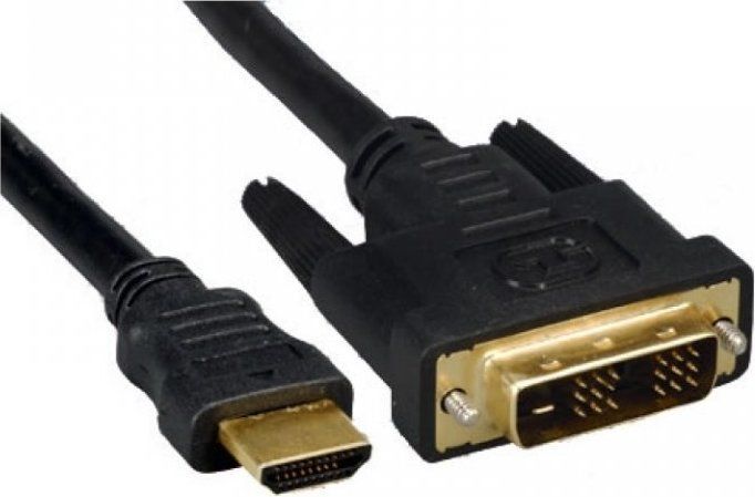 Аксессуар для мониторов Gembird  Monitoru kabelis HDMI/DVI-DM (18+1) 1.8m