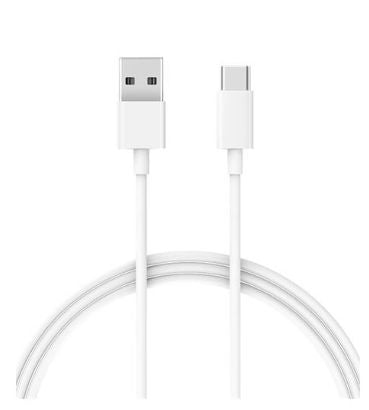 Kaabel Xiaomi  Mi USB Type-C Cable 1 m, White, USB-A Male, USB-C Male