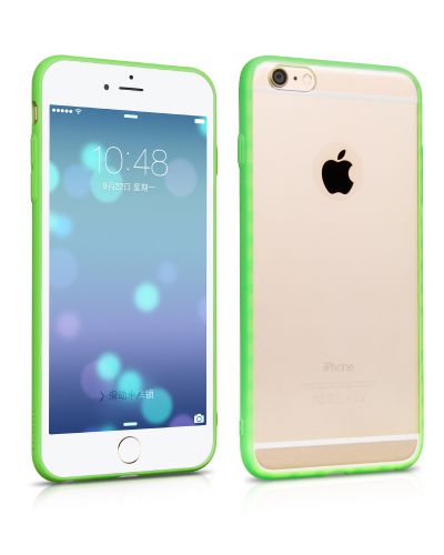 Back panel cover Hoco Apple iPhone 6 Steel Series  Double Color Green