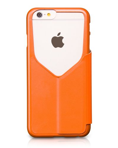 Чехол книжка Hoco Apple iPhone 6  In.Design PU HI-L063 Orange
