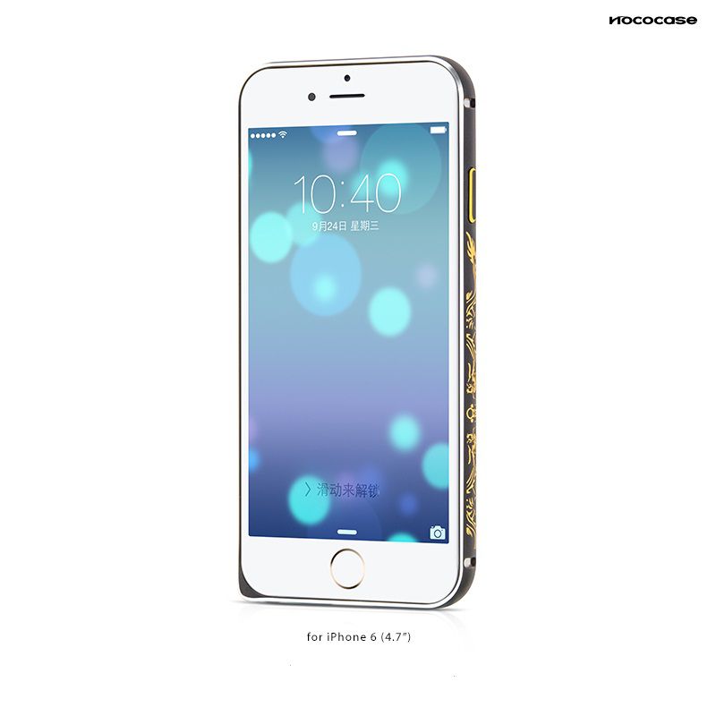 Чехол на заднюю панель Hoco Apple iPhone 6  Good fortune bumper Black