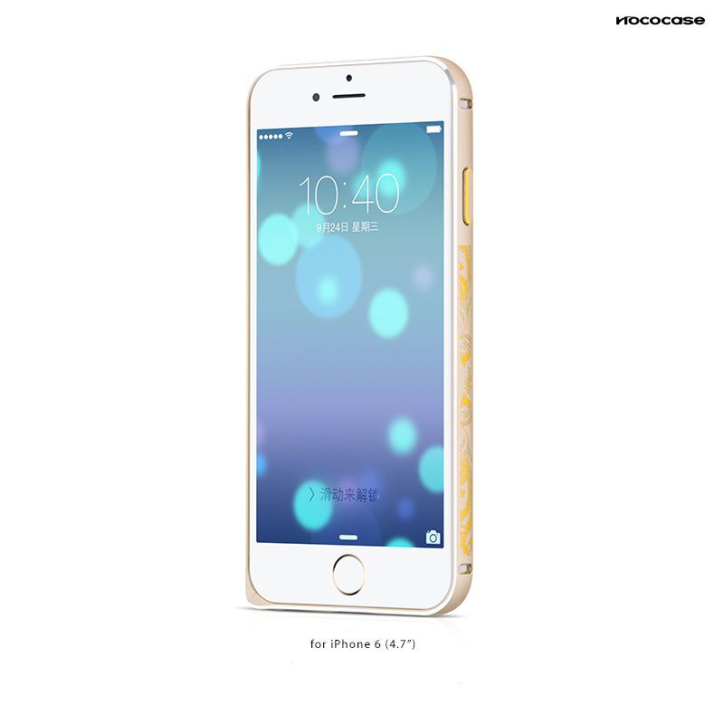 Tagakaaned Hoco Apple iPhone 6  Good fortune bumper HI-T027 gold