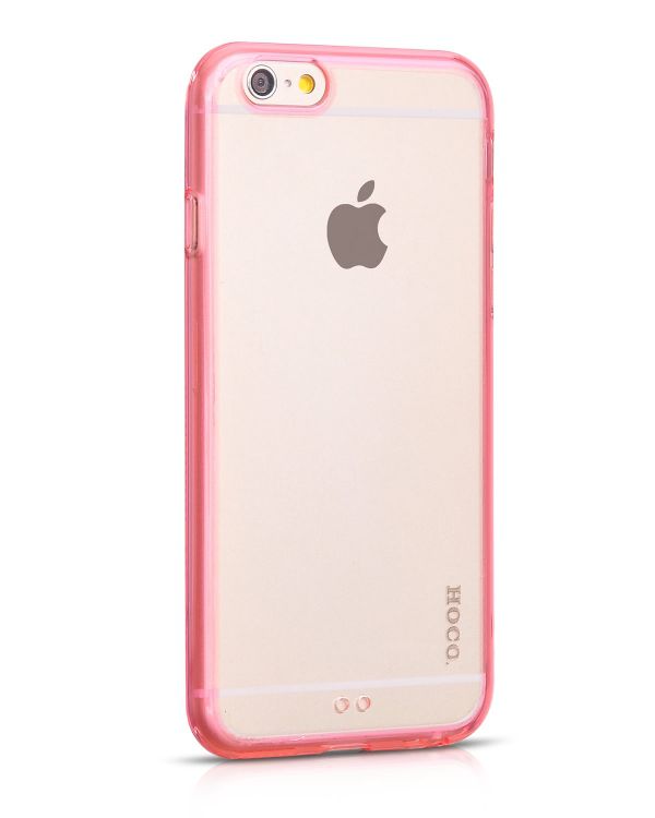 Чехол на заднюю панель Hoco  iPhone 6  Steel Series Double Color HI-T035 pink