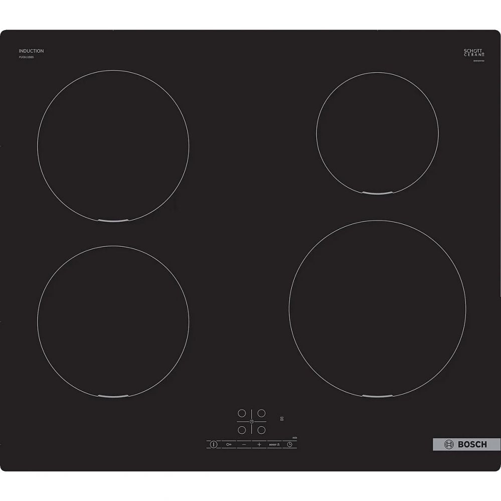Другой товар Bosch  Hob PUE611BB5E  Induction, Number of burners/cooking zones 4, Touch, Timer, Black