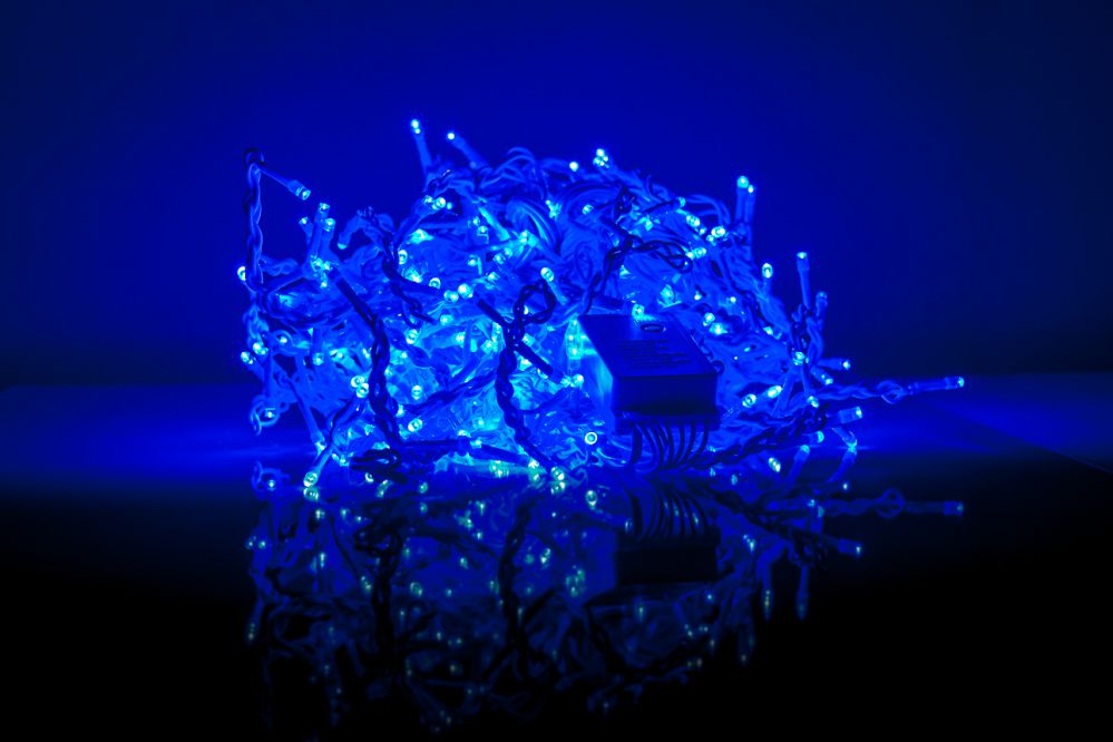 Гирлянда для помещений iLike N/A Diožu Lietus RS-200 200LED 9m. Blue
