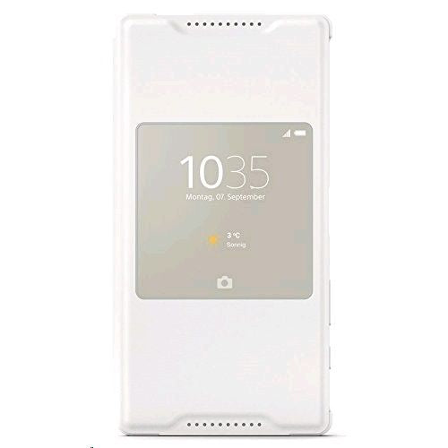 Book case Sony  Style-UP Cover for XPERIA Z5 E5823 SCR 44 White