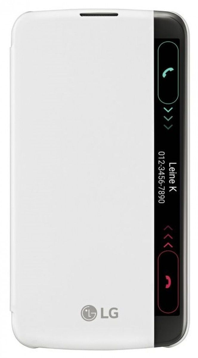 Чехол книжка LG  K10 Quick Window Case CFV-150 white