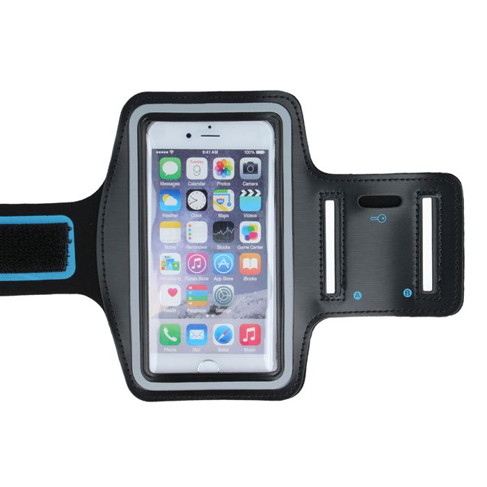 Case universal for sports GreenGo Universal Arm Case Premium up to 4.7 Black