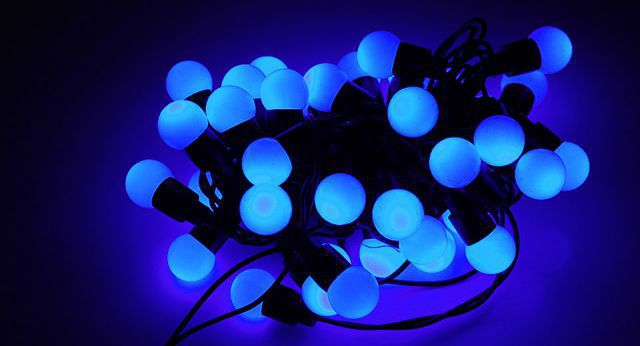 Sisevalgustid N/A  100 LED 10m. mini-bumbiņas RS-705B Blue