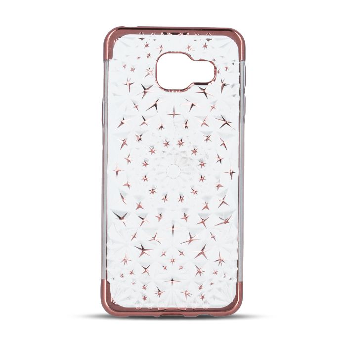Чехол на заднюю панель GreenGo Samsung S7 Edge G935 TPU 3D Stars Rose Gold