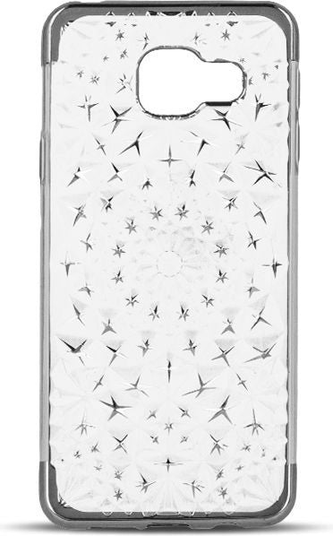 Back panel cover GreenGo Samsung S7 Edge G935 TPU 3D Stars Silver