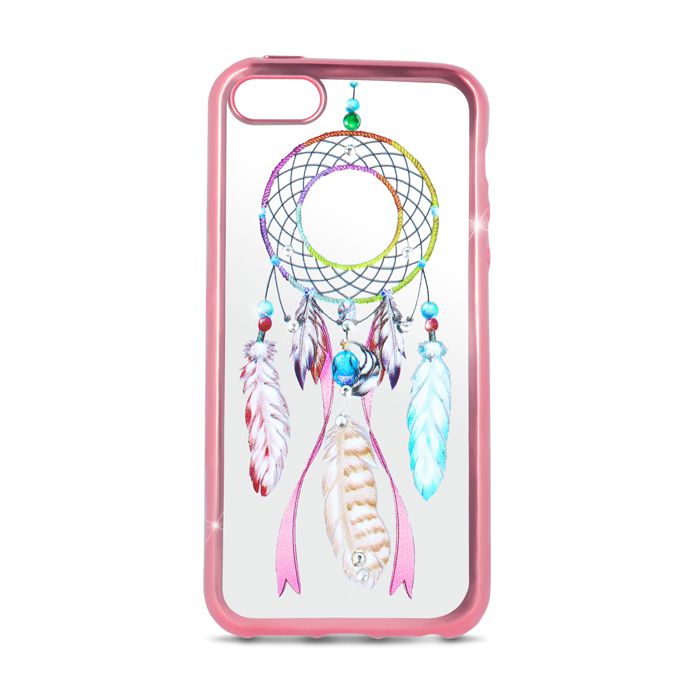 Чехол на заднюю панель Beeyo Huawei P8 Lite 2017/P9 lite 2017 Dreamcatcher TPU Pink