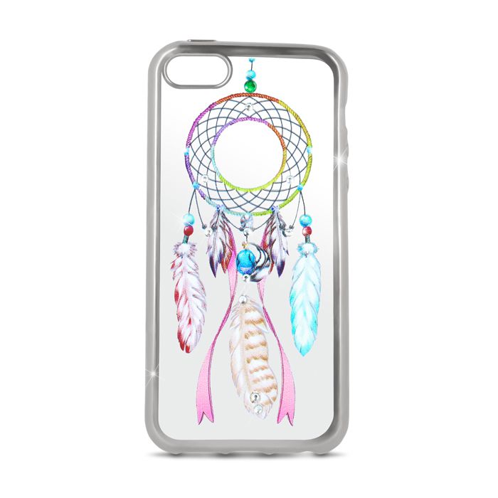Чехол на заднюю панель Beeyo Huawei P8 Lite 2017/P9 lite 2017 Dreamcatcher TPU Silver