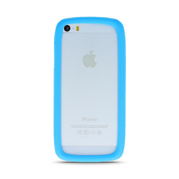 Case universal GreenGo Universal bumper L (10cm) Ring Blue