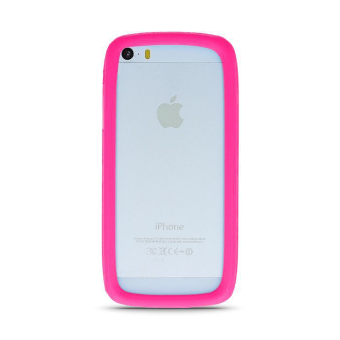 Чехол универсальная книжка GreenGo Universal bumper L (10cm) Ring Pink